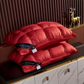 1pack  Bread Pillow-hote (Color: Red)